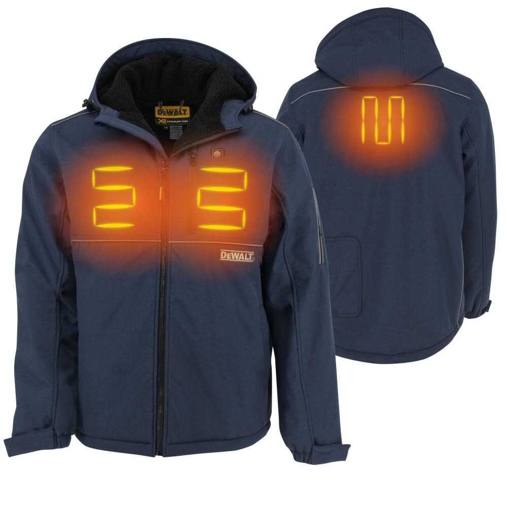 Mens Heated Heated Barn Coat Kit DCHJ101D1-M