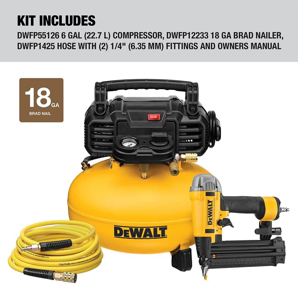 Nailer & Compressor Combo Kit DWFP1KIT