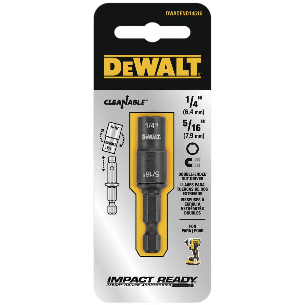 Impact Ready 1/4-in x 2-in Nutsetter Impact Driver Bit (2-Piece) DWADEND14516