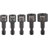 Impact ready Nutsetter Impact Driver Bit (5-Piece) DWAIND-5