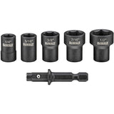 Impact ready Nutsetter Impact Driver Bit (5-Piece) DWADND-5