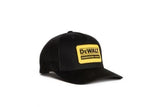 Oakdale Trucker Hat in Black with BLACK and YELLOW PATCH- OSFA DXWW50041-315-OSFA