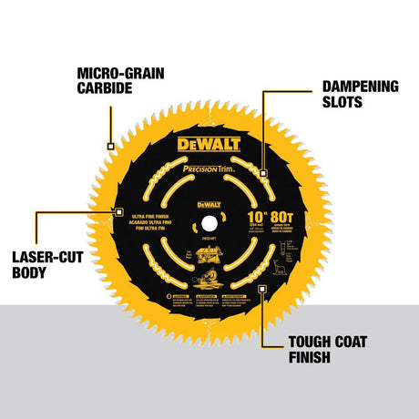 Precision Trim Saw Blades DW3218PT