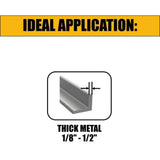 Reciprocating Saw Blades Bi-Metal Tough Case Set 15pc DW4890