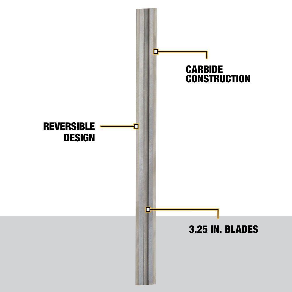 Replacement Carbide Planer Blades (2) DW6658