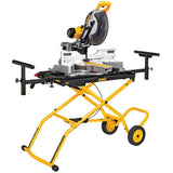 Steel Adjustable Rolling Miter Saw Stand DWX726