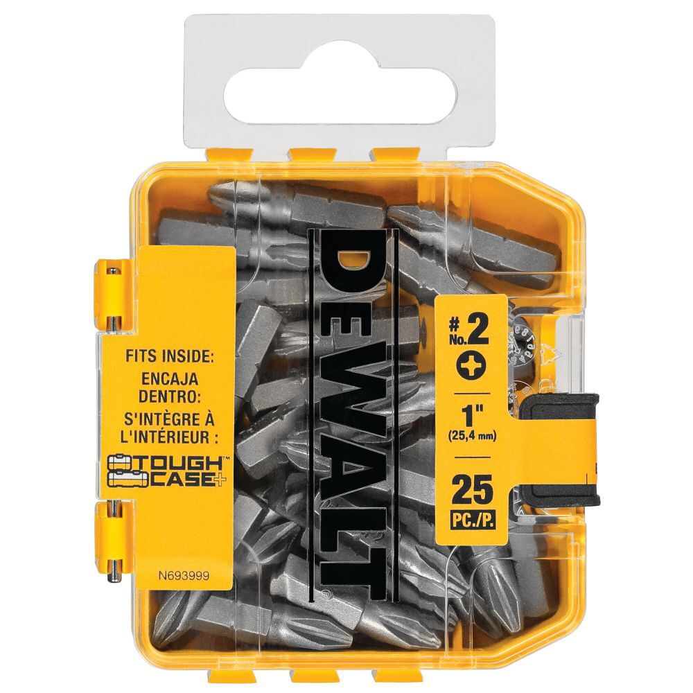 Screwdriver Set, Phillips #2, 1-Inch, 25-Piece DWAF2002B25