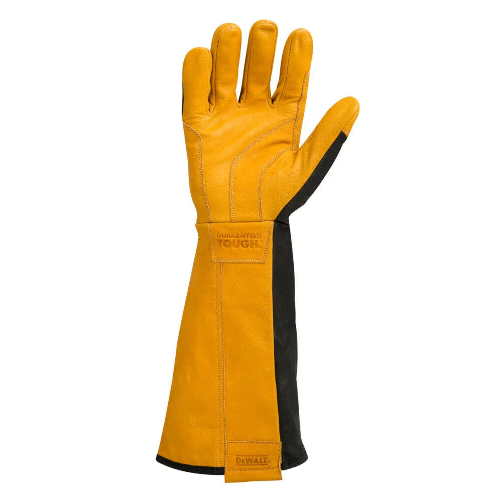 Black/Tan Large Welding Gloves DXMF04051LG