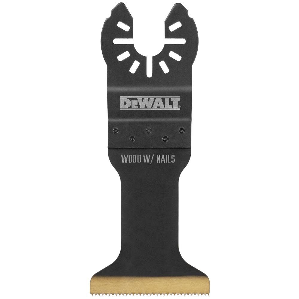 Titanium Nitride Coated Hss Oscillating Tool Blade DWA4204