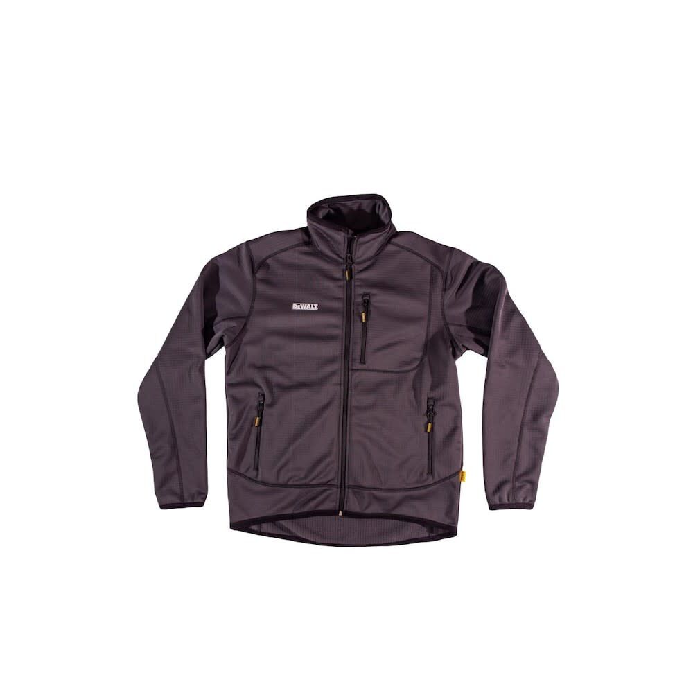 Work Jacket Charcoal Grey Polyester Fleece Lined Mens XL DXWW50007-GRN-XL