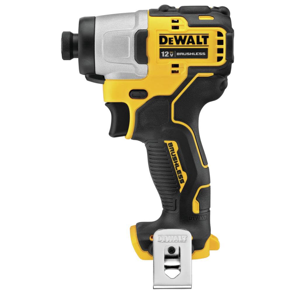 XTREME 12-volt Max 1/4-in Brushless Cordless Impact Driver DCF801B