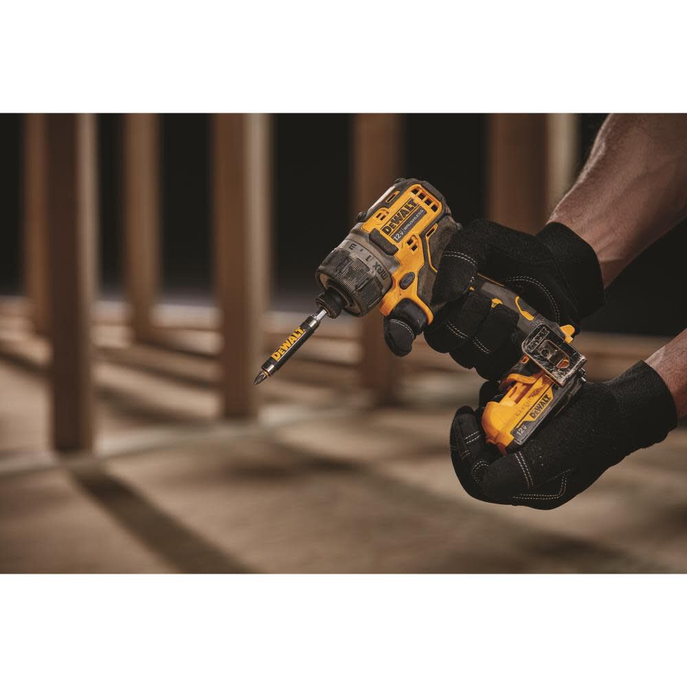 XTREME 12V MAX Brushless 1/4 in. Cordless Screwdriver (Bare Tool) DCF601B-DCB122