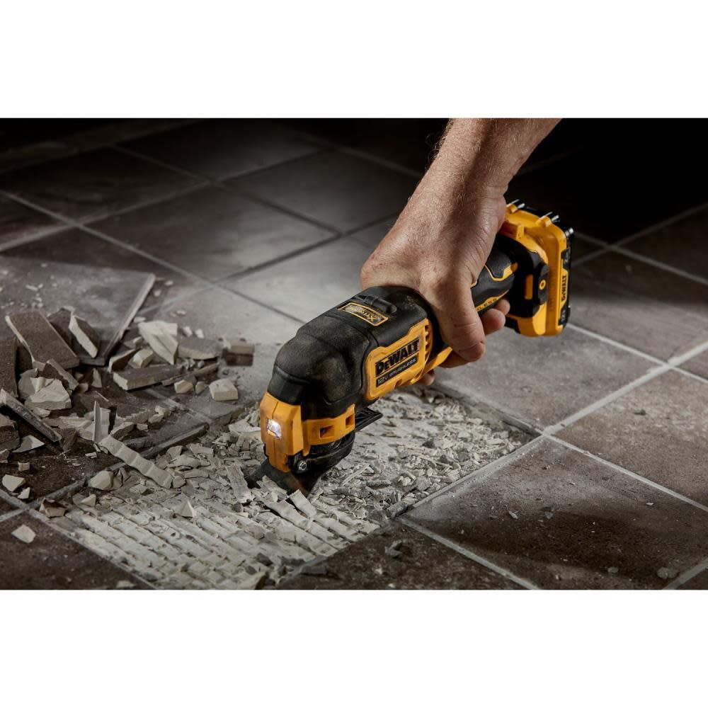 XTREME 12-volt Max Cordless Brushless Variable 4-Piece Oscillating Multi-Tool Kit DCS353B