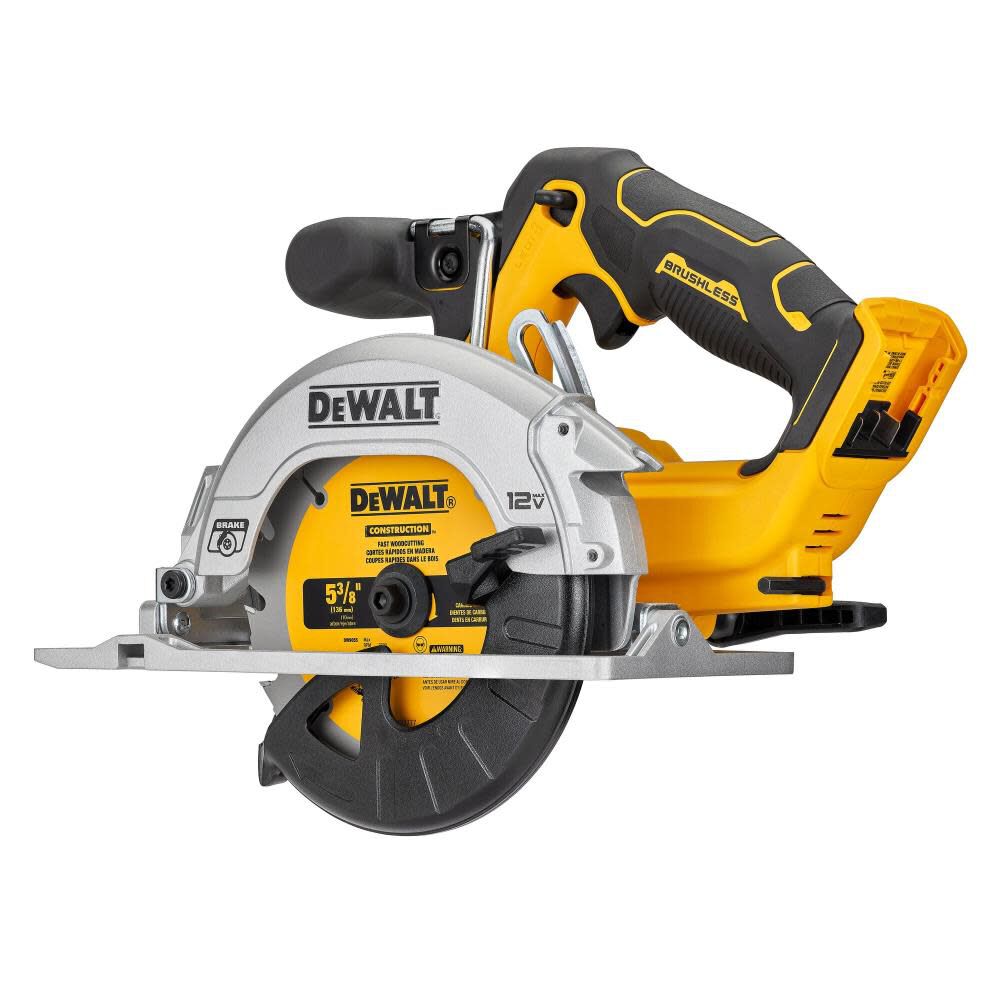 XTREME 12-volt Max 5-3/8-in Brushless Cordless Circular Saw (Bare Tool) DCS512B