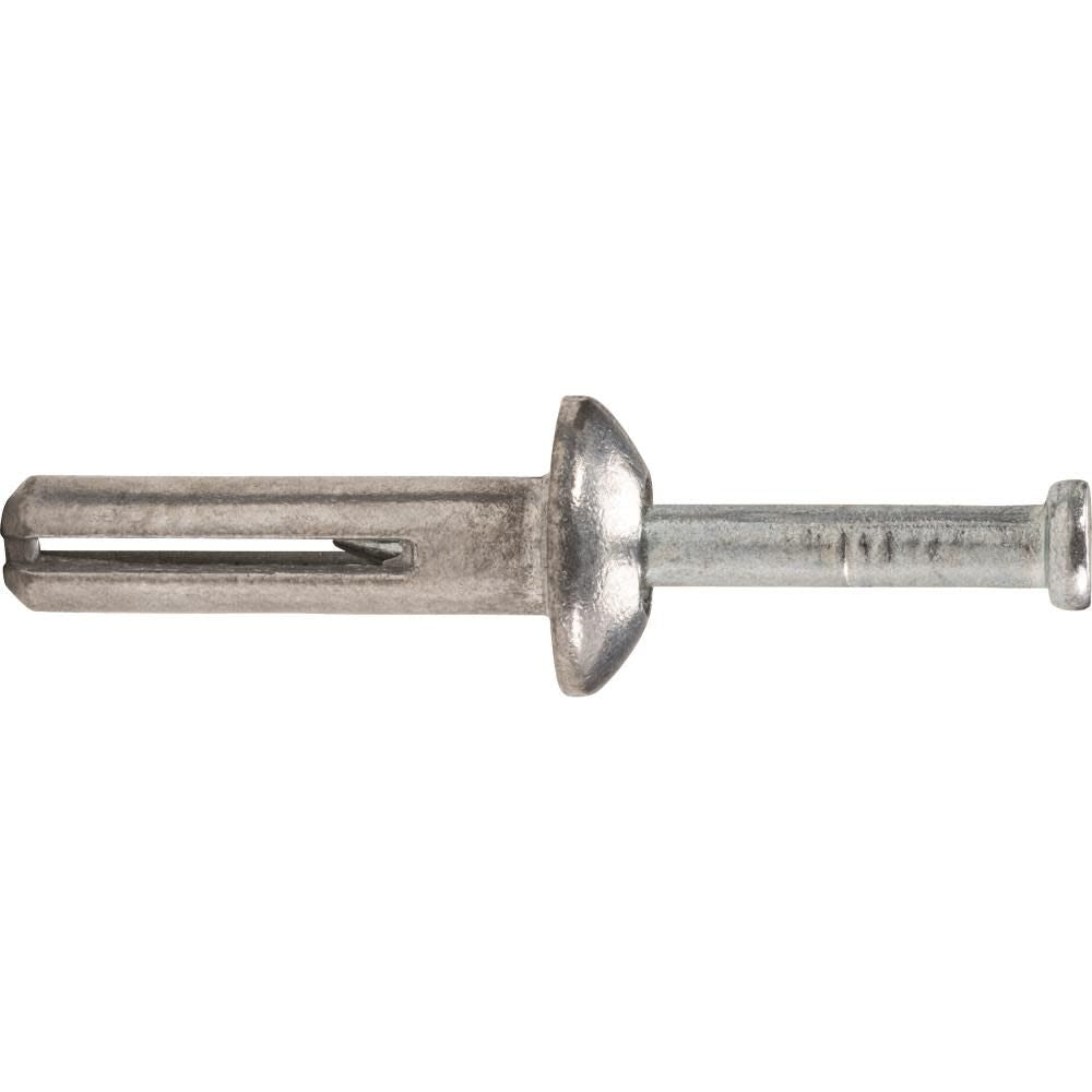 ZAMAC NAILIN MH 1/4 X 1-1/2 Nail Drive Anchor 02820-PWR