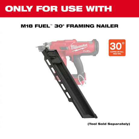 M18 FUEL 30-Degree Framing Nailer Extended Capacity Magazine