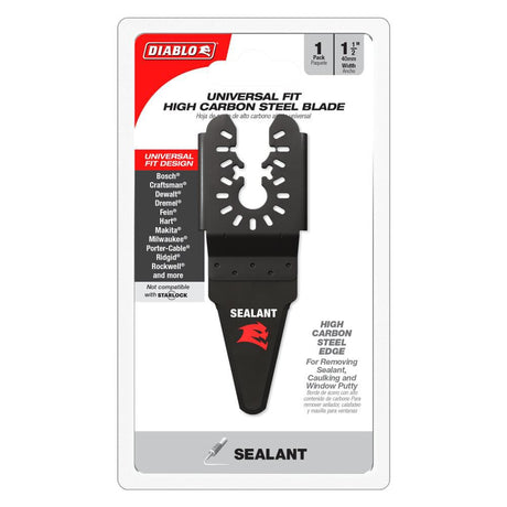Tools 1-1/2in Universal Fit HCS Oscillating Blade for Sealant Removal DOUSEAL