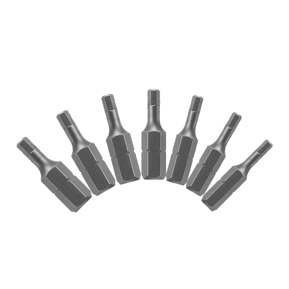 1 Inch Hex Drive Bit Assorted Pack 7 Piece DHXV1-S7