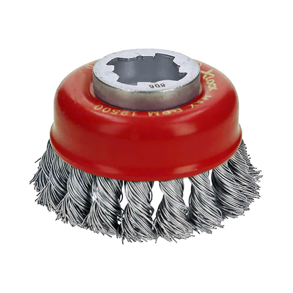 2-3/4 in. X-LOCK Stainless Steel Knot Cup Brush DPB275XKCS01F
