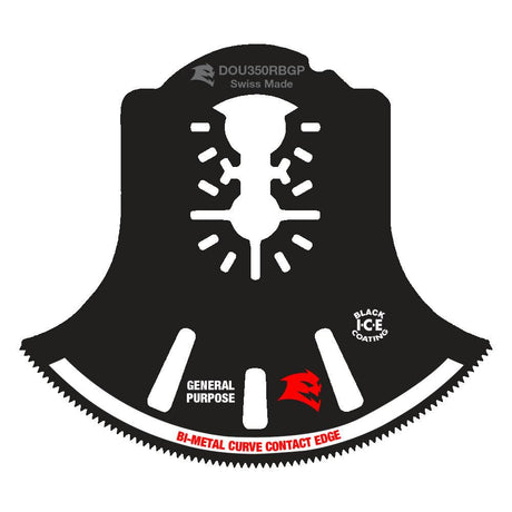 3-1/2in Universal Fit Bi-Metal Osc. Blade for General Purpose Cuts DOU350RBGP
