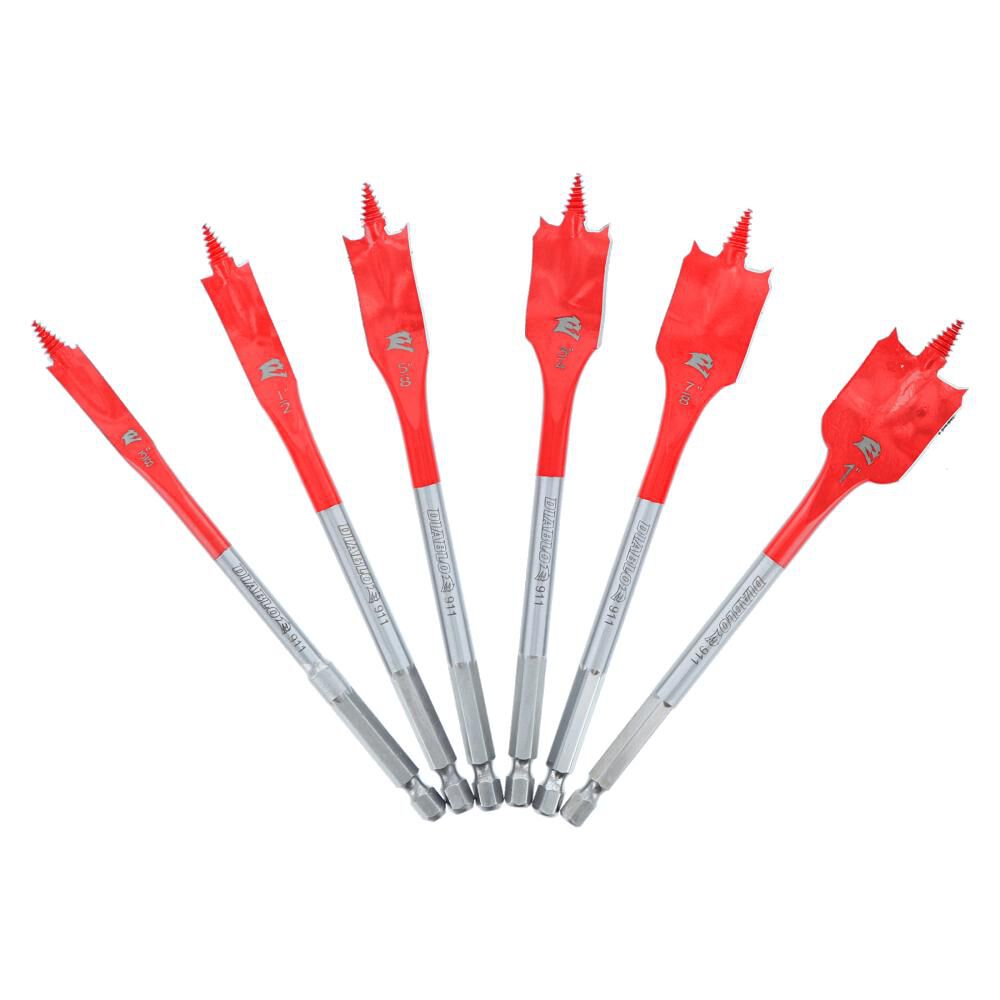 6 piece SPEEDemon Spade Bit Set DSP2920-S6