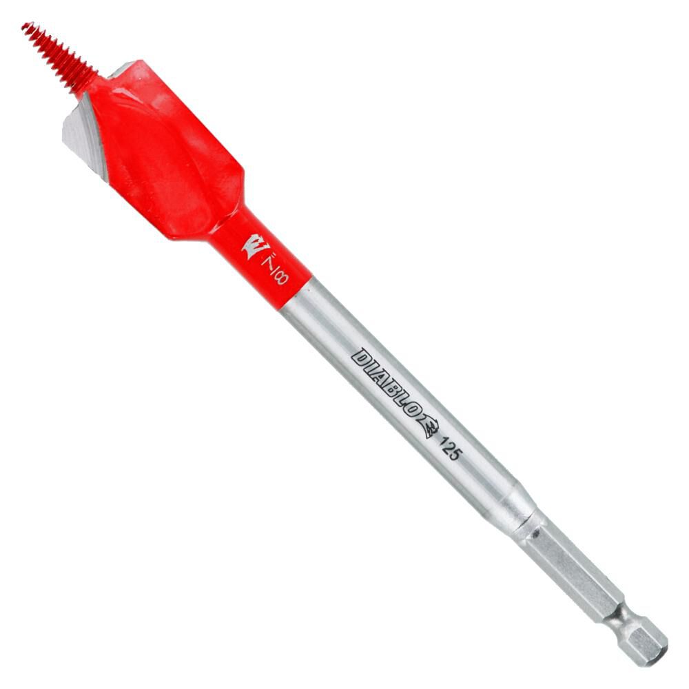 7/8in x 6in Demo Demon Spade Bit for Nail Embedded Wood DSPD4040