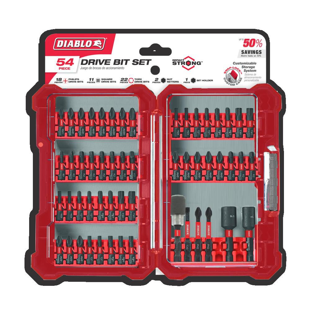 Screwdriving Bit Set 54pc DSC-S54