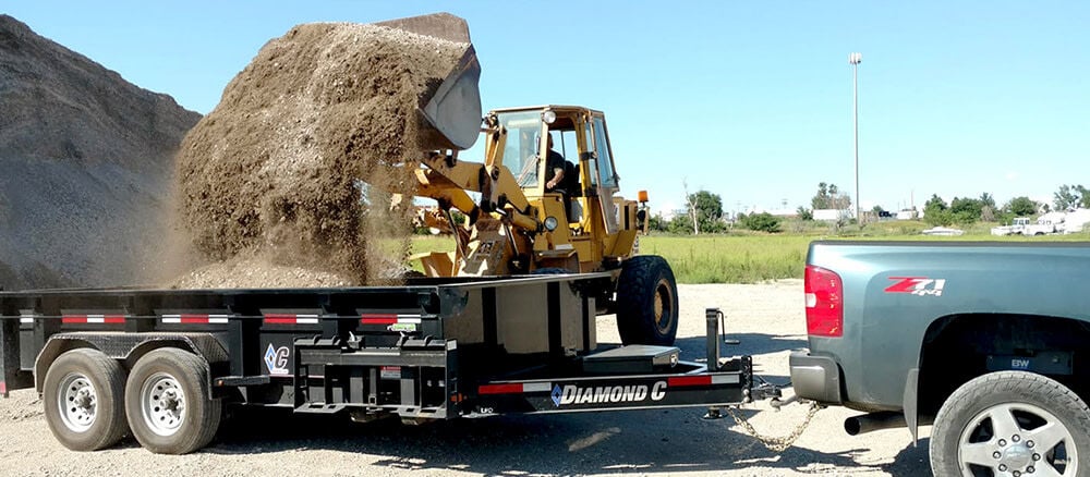 14 Ft. x 82 In. Heavy Duty Low Profile Dump Trailer LPD207L14X82