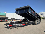 14 Ft. x 82 In. Heavy Duty Low Profile Dump Trailer LPD207L14X82