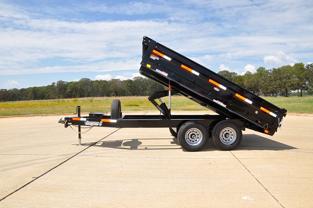 14 Ft. x 96 In. Deck Over Dump Trailer DOD DOD207L14X96