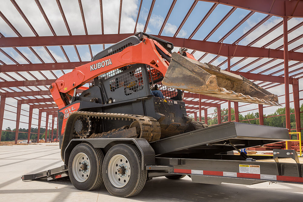 18 Ft. x 82 In. Low Profile Hydraulically Dampened Tilt Trailer HDT207L18X82