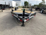 18 Ft. x 82 In. Low Profile Hydraulically Dampened Tilt Trailer HDT207L18X82