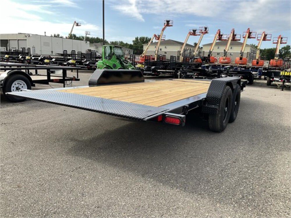 18 Ft. x 82 In. Low Profile Hydraulically Dampened Tilt Trailer HDT207L18X82