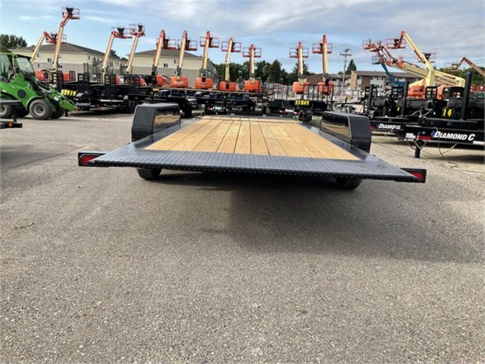 18 Ft. x 82 In. Low Profile Hydraulically Dampened Tilt Trailer HDT207L18X82