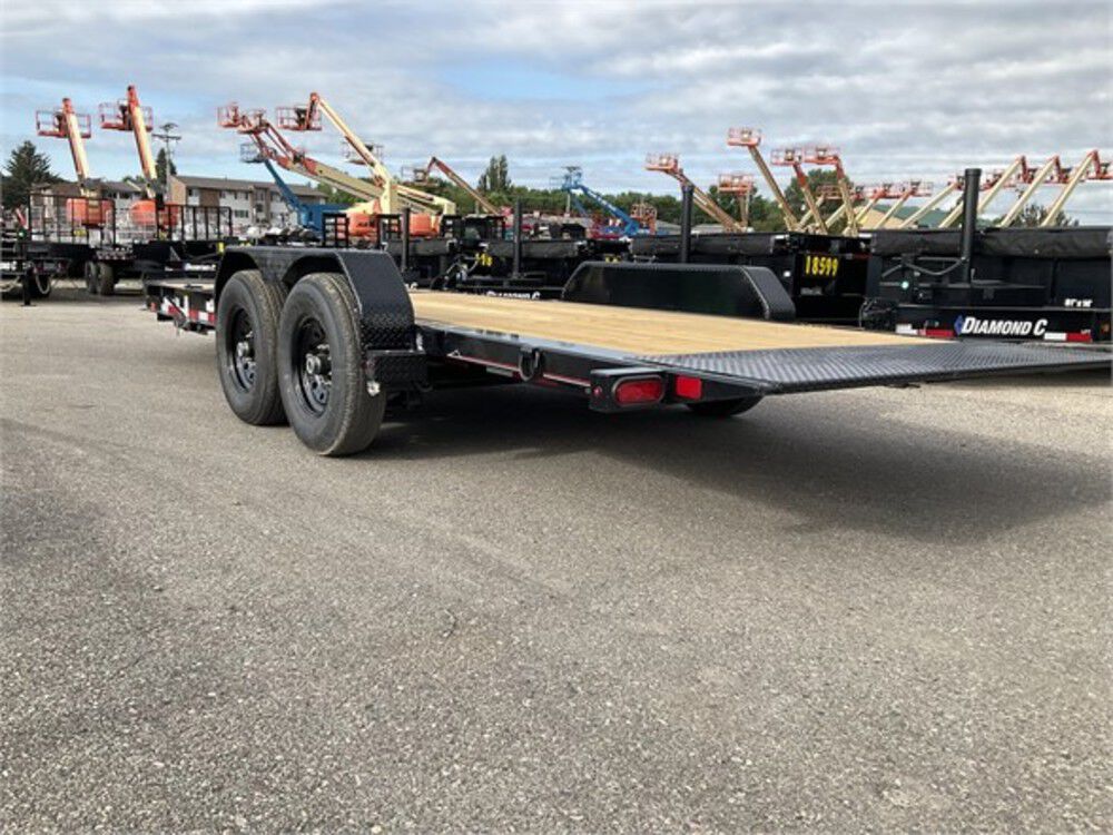 18 Ft. x 82 In. Low Profile Hydraulically Dampened Tilt Trailer HDT207L18X82