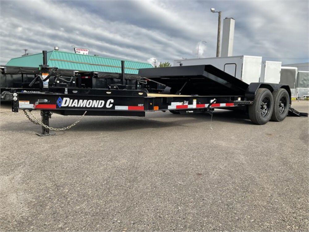 18 Ft. x 82 In. Low Profile Hydraulically Dampened Tilt Trailer HDT207L18X82