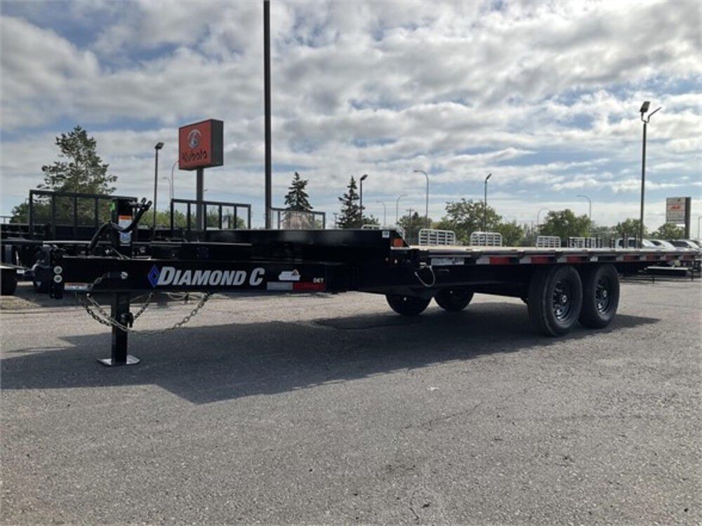 20 Ft. x 102 In. Heavy Duty Deck Over Tilt Trailer DET207L20X102