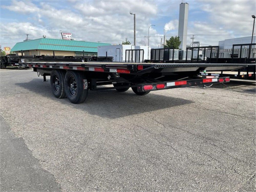 20 Ft. x 102 In. Heavy Duty Deck Over Tilt Trailer DET207L20X102