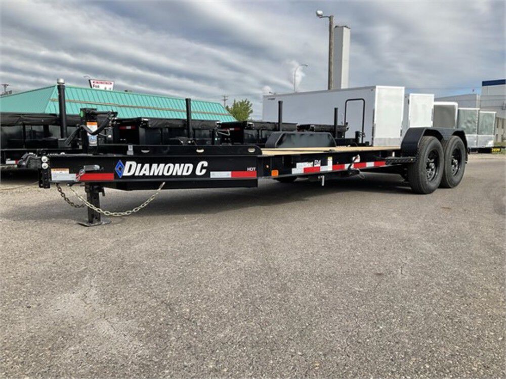 20 Ft. x 82 In. Low Profile Hydraulically Dampened Tilt Trailer HDT207L20X82