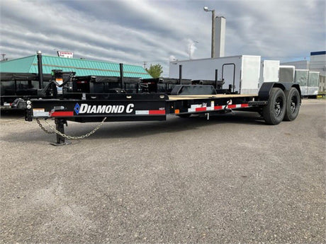 C 20 Ft. x 82 In. Low Profile Hydraulically Dampened Tilt Trailer HDT207L20X82