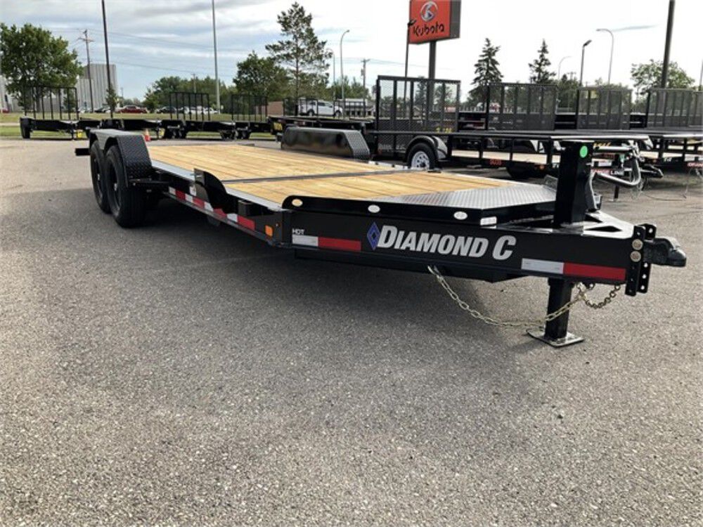 20 Ft. x 82 In. Low Profile Hydraulically Dampened Tilt Trailer HDT207L20X82