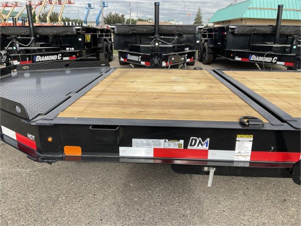 20 Ft. x 82 In. Low Profile Hydraulically Dampened Tilt Trailer HDT207L20X82