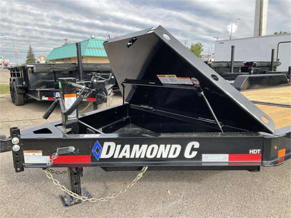 20 Ft. x 82 In. Low Profile Hydraulically Dampened Tilt Trailer HDT207L20X82