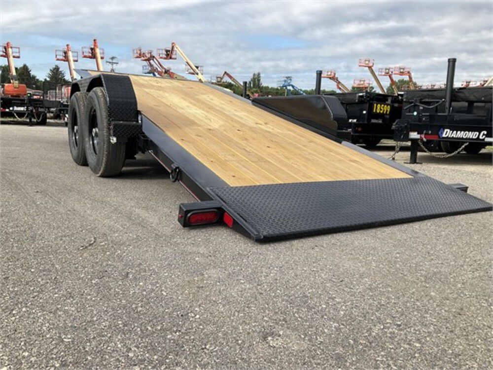 20 Ft. x 82 In. Low Profile Hydraulically Dampened Tilt Trailer HDT207L20X82