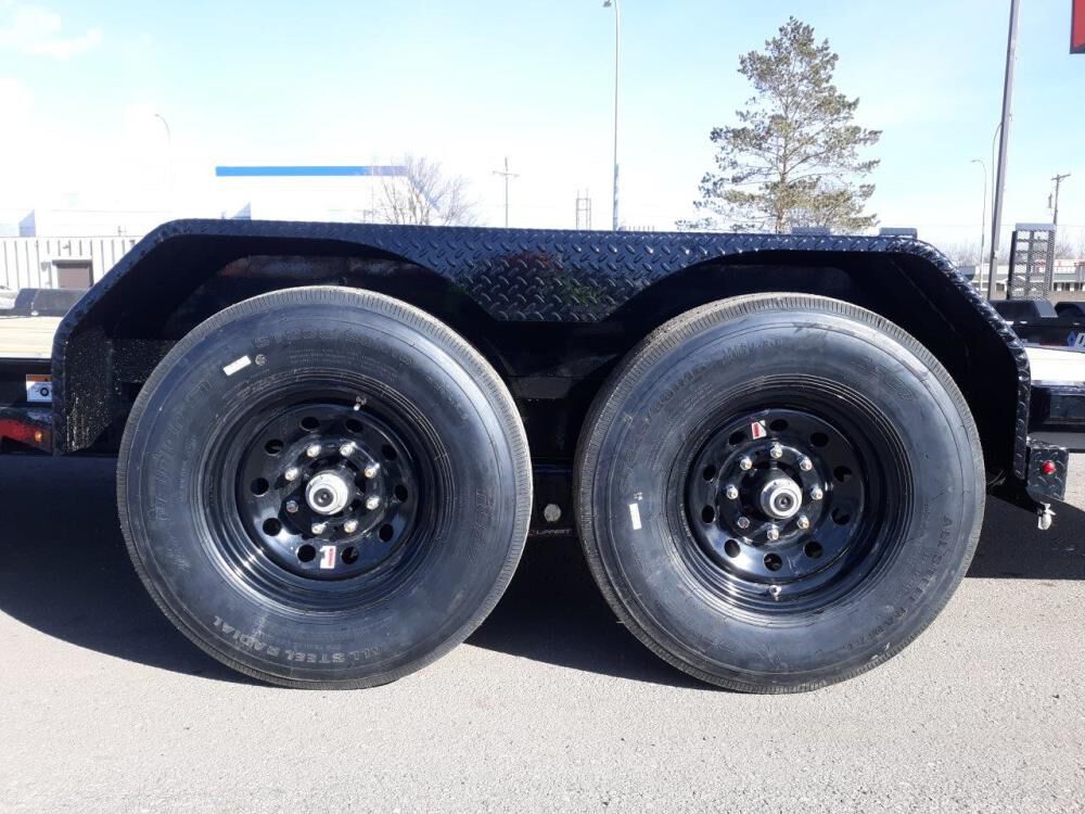 22 Ft. x 82 In. Low Profile Hydraulically Dampened Tilt Trailer HDT207L22X82