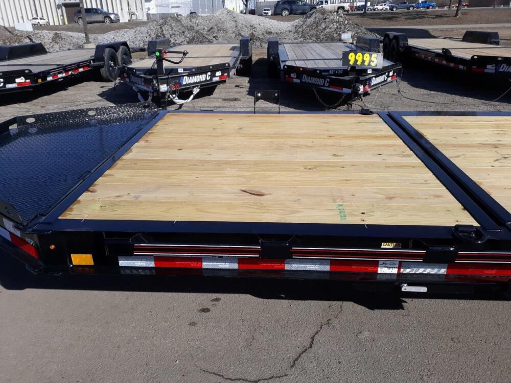 22 Ft. x 82 In. Low Profile Hydraulically Dampened Tilt Trailer HDT207L22X82