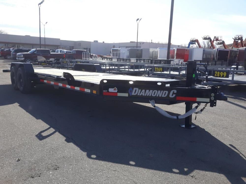 22 Ft. x 82 In. Low Profile Hydraulically Dampened Tilt Trailer HDT207L22X82