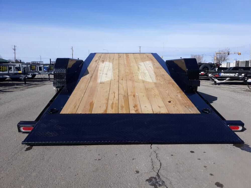 22 Ft. x 82 In. Low Profile Hydraulically Dampened Tilt Trailer HDT207L22X82