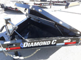 22 Ft. x 82 In. Low Profile Hydraulically Dampened Tilt Trailer HDT207L22X82