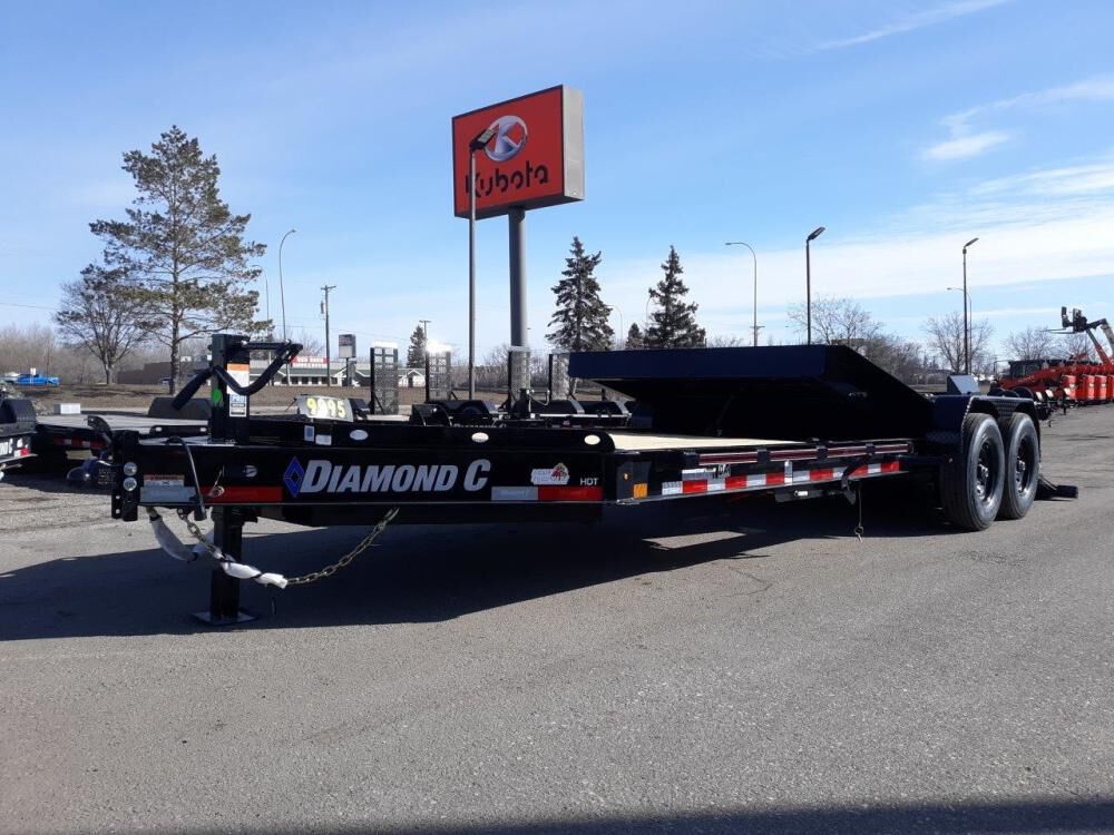 22 Ft. x 82 In. Low Profile Hydraulically Dampened Tilt Trailer HDT207L22X82